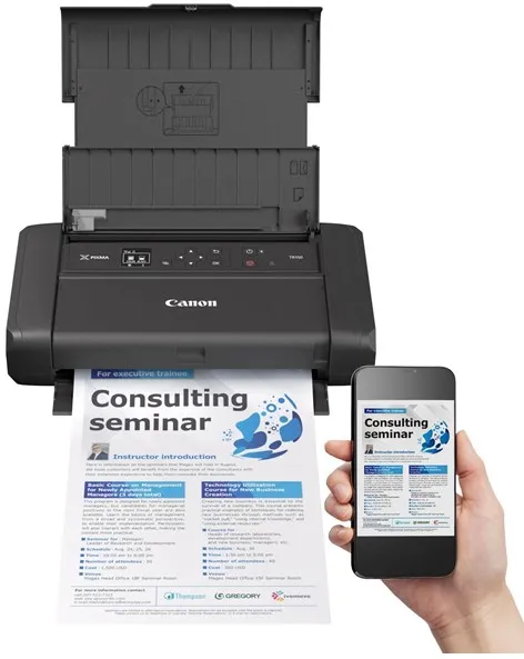 Canon PIXMA TR150 akulla toimiva valokuvatulostin - Väri - Muste