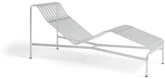 HAY Palissade Chaise Longue kuumasinkitty teräs